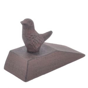 Cast Iron Bird Door Stop